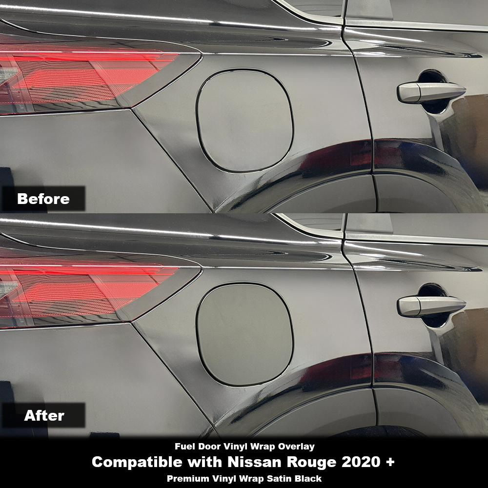 Crux Moto Fuel Door Vinyl Wrap Overlay | Precision fit compatible