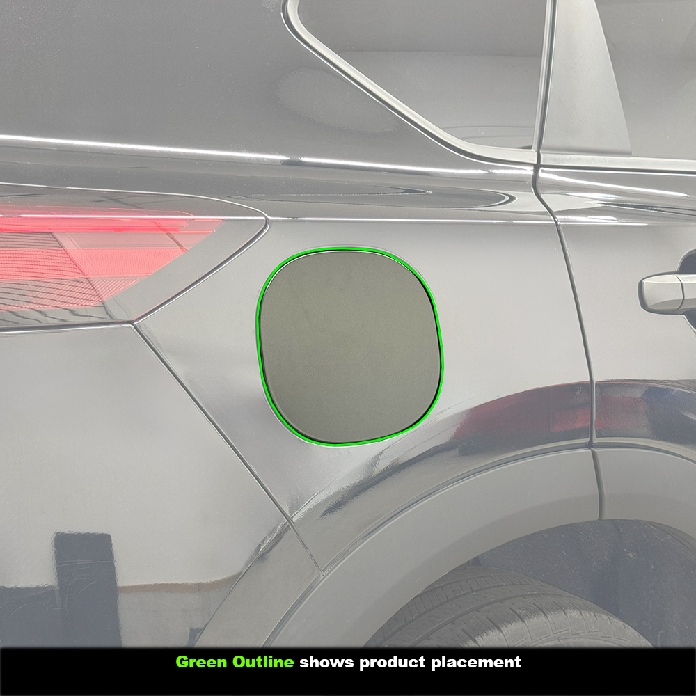 Crux Moto Fuel Door Vinyl Wrap Overlay | Precision fit compatible with Nissan Rogue 2021 + - Image 3