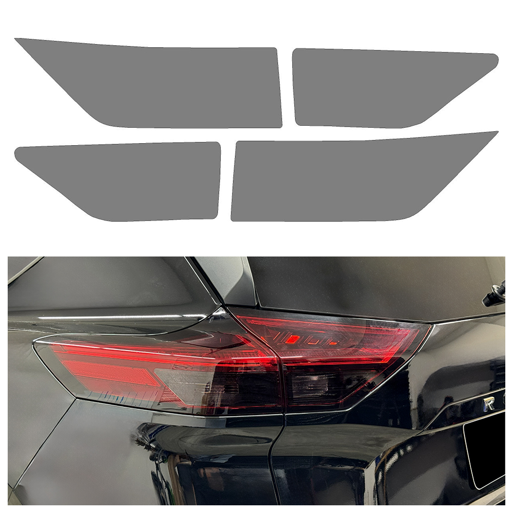 Crux Moto Tail Light Turn & Reverse Tint Vinyl Overlay – Light Smoke 50% | Precision Fit for Nissan Rogue 2021 + - Image 5